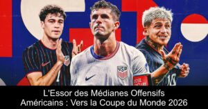 L'Essor des Médianes Offensifs Américains : Vers la Coupe du Monde 2026