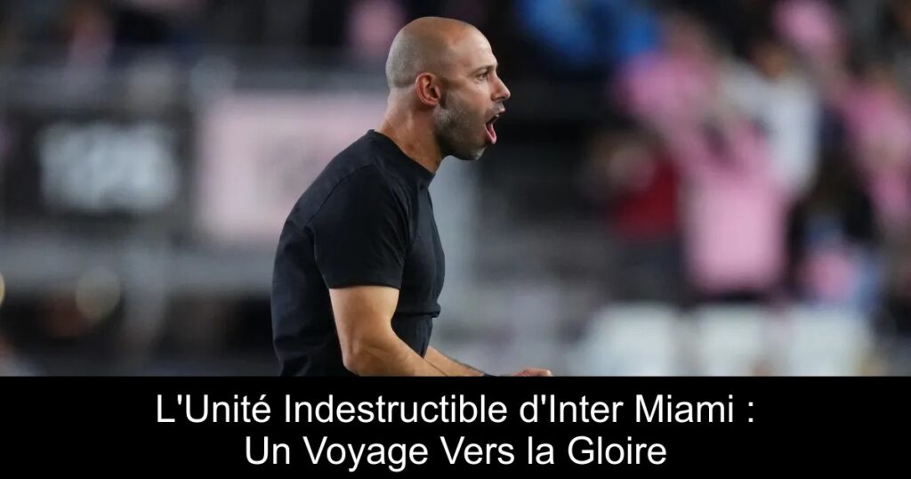L&rsquo;Unité Indestructible d&rsquo;Inter Miami : Un Voyage Vers la Gloire