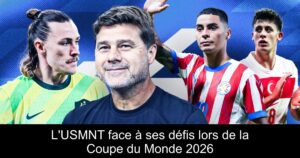 L'USMNT face à ses défis lors de la Coupe du Monde 2026