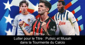 Lutter pour le Titre : Pulisic et Musah dans la Tourmente du Calcio