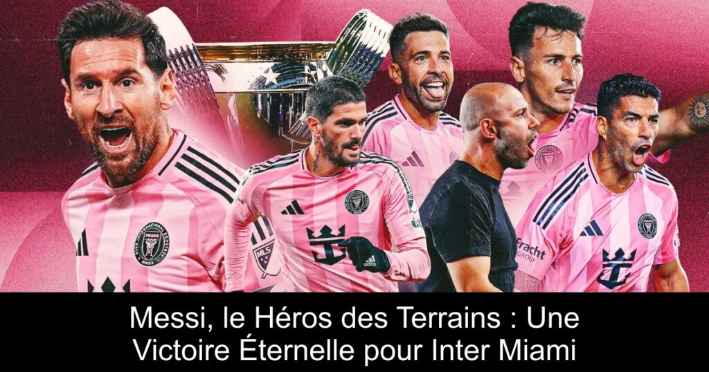 Messi, le Héros des Terrains : Une Victoire Éternelle pour Inter Miami