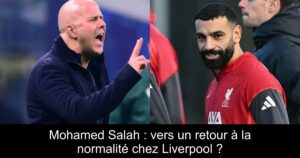Mohamed Salah : vers un retour à la normalité chez Liverpool ?
