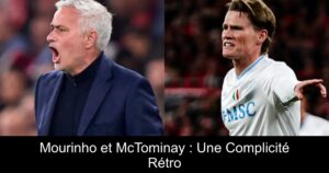 Mourinho et McTominay : Une Complicité Rétro