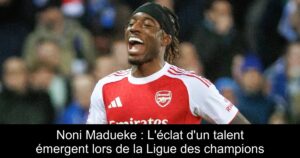 Noni Madueke : L&rsquo;éclat d&rsquo;un talent émergent lors de la Ligue des champions