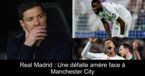 Real Madrid : Une défaite amère face à Manchester City