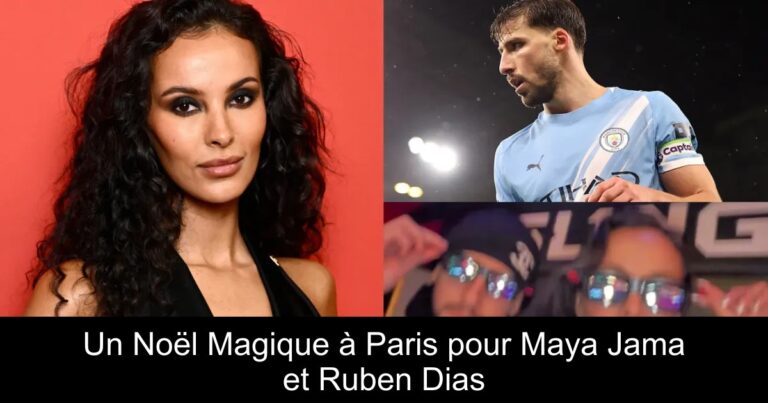 Un Noël Magique à Paris pour Maya Jama et Ruben Dias