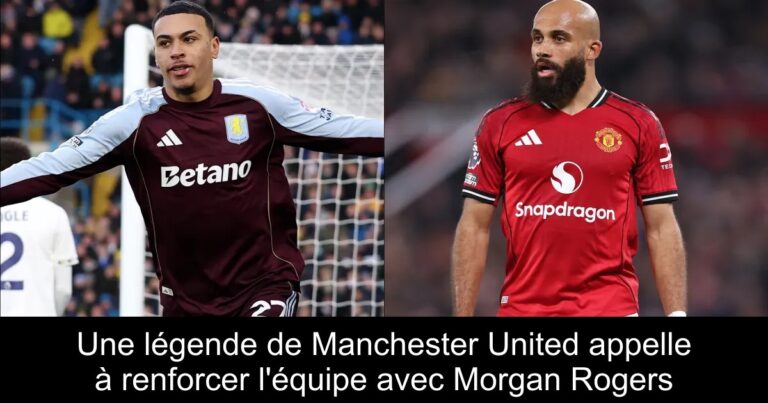 Une légende de Manchester United appelle à renforcer l'équipe avec Morgan Rogers