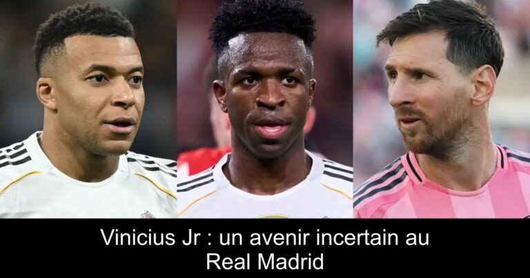 Vinicius Jr : un avenir incertain au Real Madrid