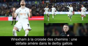 Wrexham à la croisée des chemins : une défaite amère dans le derby gallois