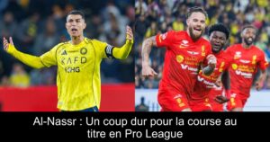 Al-Nassr : Un coup dur pour la course au titre en Pro League