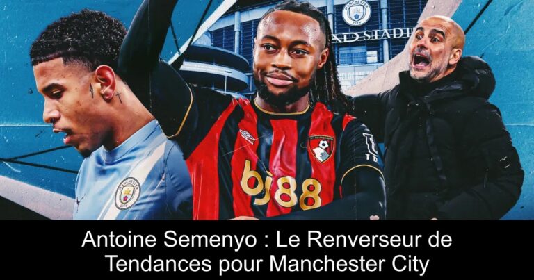 Antoine Semenyo : Le Renverseur de Tendances pour Manchester City