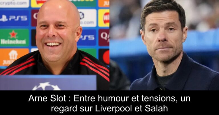 Arne Slot : Entre humour et tensions, un regard sur Liverpool et Salah