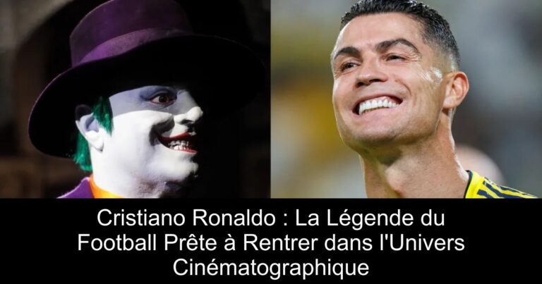 Cristiano Ronaldo : La Légende du Football Prête à Rentrer dans l'Univers Cinématographique
