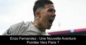Enzo Fernandez : Une Nouvelle Aventure Pointée Vers Paris ?