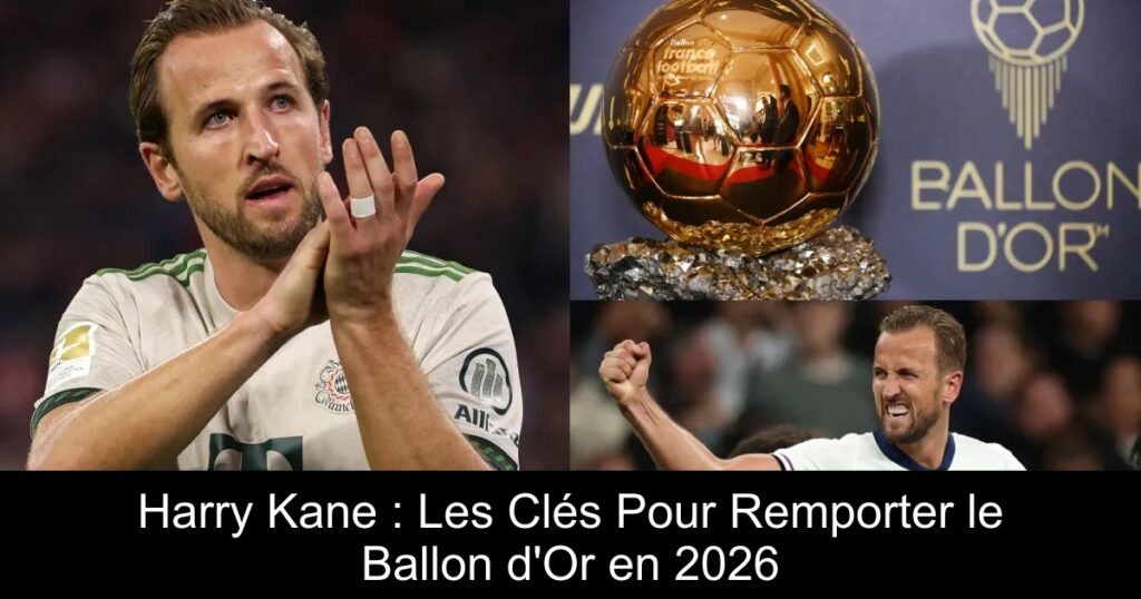 Harry Kane : Les Clés Pour Remporter le Ballon d&rsquo;Or en 2026