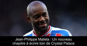 Jean-Philippe Mateta : Un nouveau chapitre à écrire loin de Crystal Palace