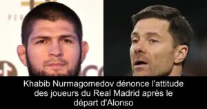 Khabib Nurmagomedov dénonce l'attitude des joueurs du Real Madrid après le départ d'Alonso