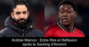Kobbie Mainoo : Entre Rire et Réflexion après le Sacking d'Amorim