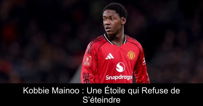 Kobbie Mainoo : Une Étoile qui Refuse de S’éteindre
