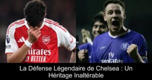 La Défense Légendaire de Chelsea : Un Héritage Inaltérable