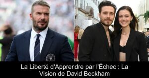 La Liberté d'Apprendre par l'Échec : La Vision de David Beckham