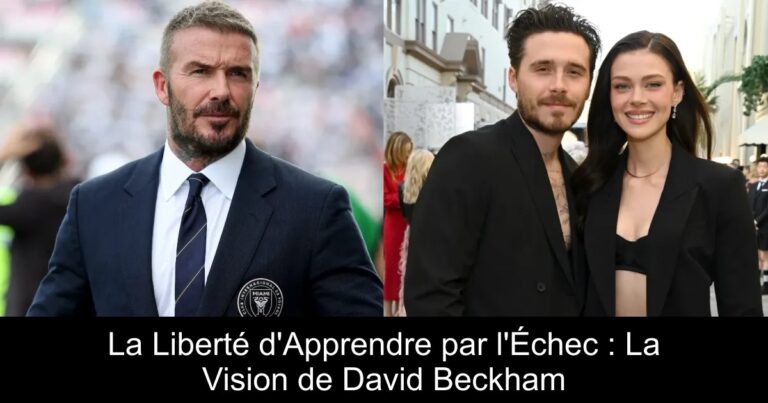 La Liberté d'Apprendre par l'Échec : La Vision de David Beckham