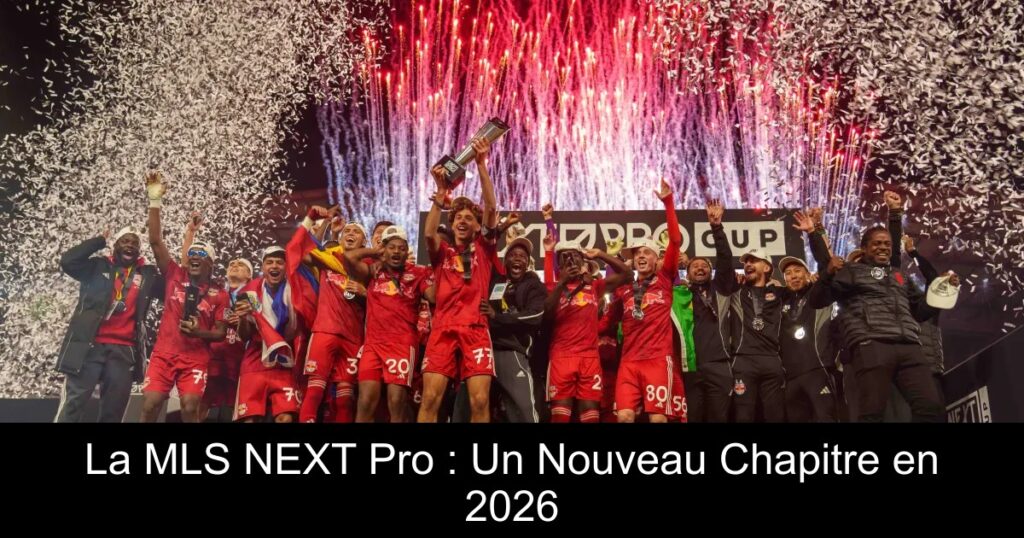 La MLS NEXT Pro : Un Nouveau Chapitre en 2026