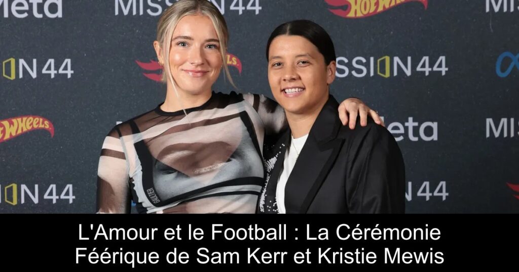 L'Amour et le Football : La Cérémonie Féérique de Sam Kerr et Kristie Mewis