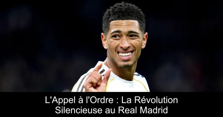 L'Appel à l'Ordre : La Révolution Silencieuse au Real Madrid