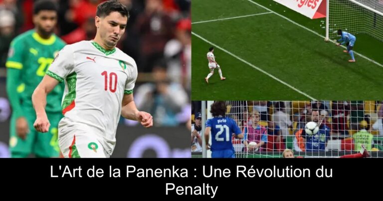 L'Art de la Panenka : Une Révolution du Penalty