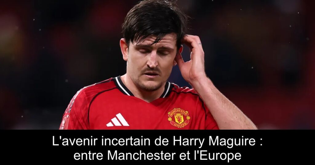L'avenir incertain de Harry Maguire : entre Manchester et l'Europe