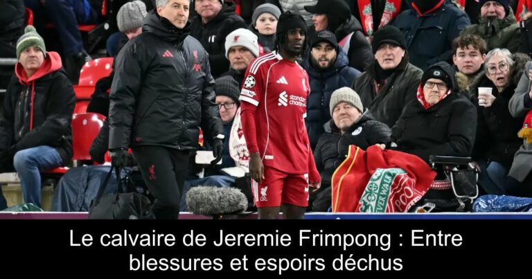 Le calvaire de Jeremie Frimpong : Entre blessures et espoirs déchus