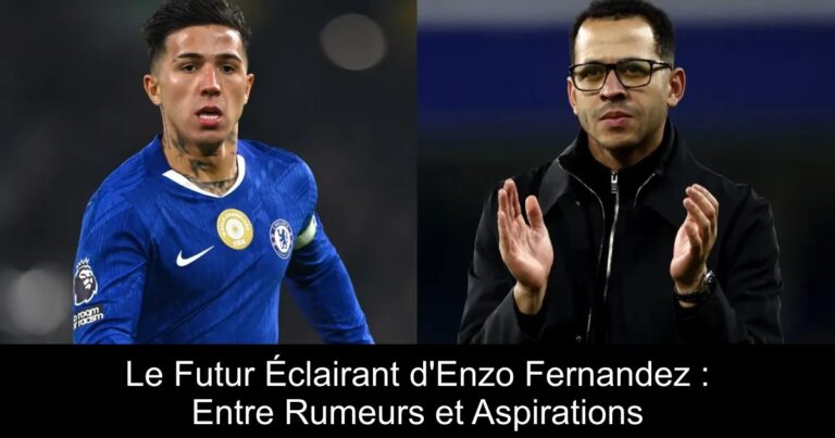 Le Futur Éclairant d'Enzo Fernandez : Entre Rumeurs et Aspirations