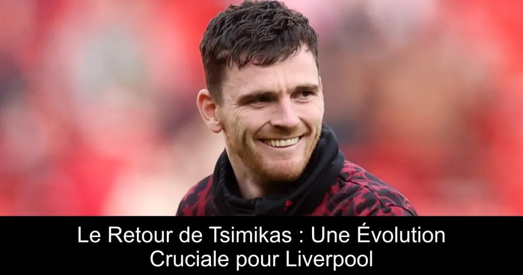 Le Retour de Tsimikas : Une Évolution Cruciale pour Liverpool