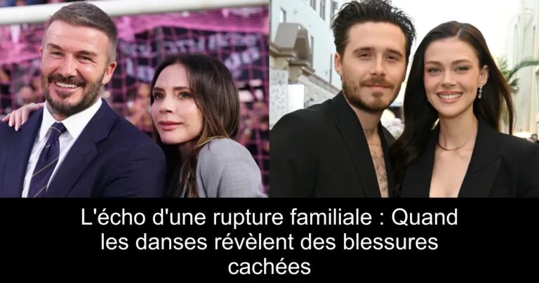 L'écho d'une rupture familiale : Quand les danses révèlent des blessures cachées