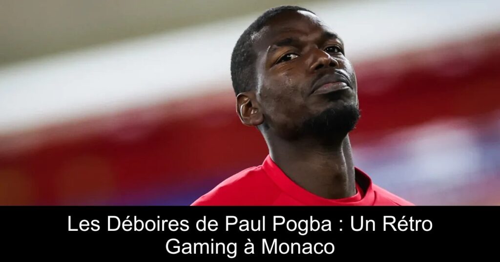 Les Déboires de Paul Pogba : Un Rétro Gaming à Monaco