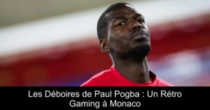 Les Déboires de Paul Pogba : Un Rétro Gaming à Monaco