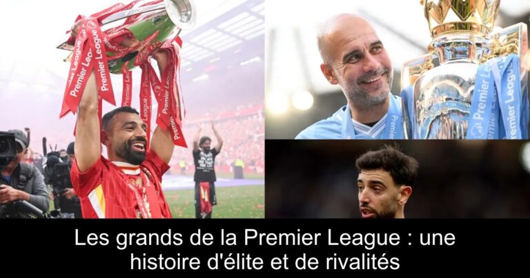 Les grands de la Premier League : une histoire d'élite et de rivalités