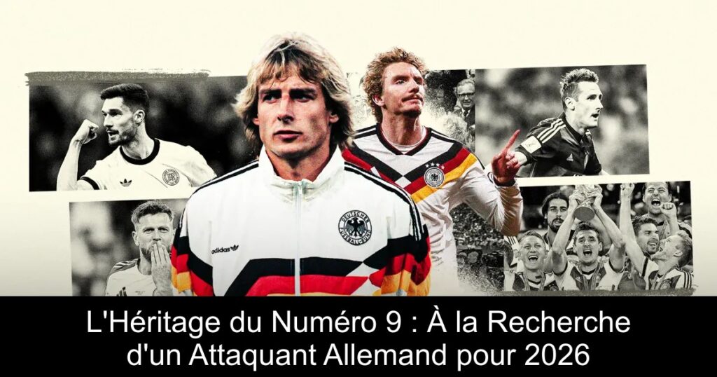 L&rsquo;Héritage du Numéro 9 : À la Recherche d&rsquo;un Attaquant Allemand pour 2026
