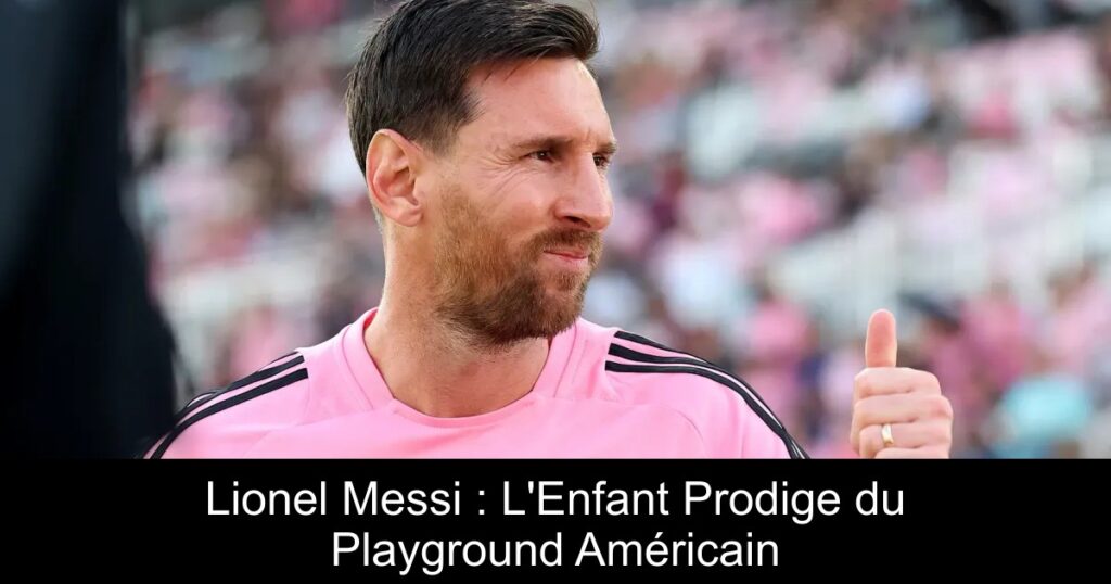 Lionel Messi : L'Enfant Prodige du Playground Américain