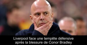 Liverpool face une tempête défensive après la blessure de Conor Bradley