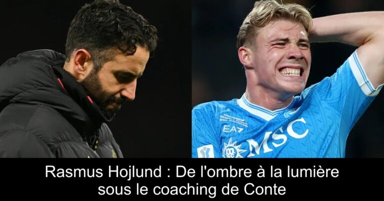Rasmus Hojlund : De l'ombre à la lumière sous le coaching de Conte