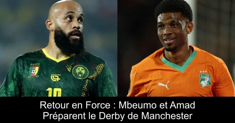 Retour en Force : Mbeumo et Amad Préparent le Derby de Manchester