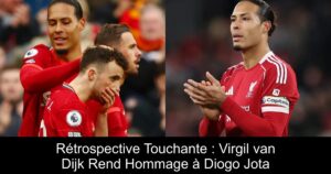 Rétrospective Touchante : Virgil van Dijk Rend Hommage à Diogo Jota