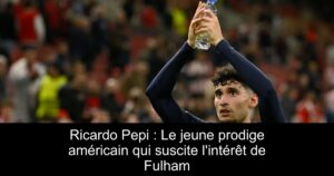 Ricardo Pepi : Le jeune prodige américain qui suscite l'intérêt de Fulham