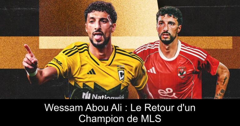 Wessam Abou Ali : Le Retour d'un Champion de MLS