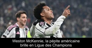 Weston McKennie, la pépite américaine brille en Ligue des Champions