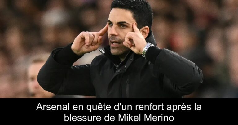 Arsenal en quête d'un renfort après la blessure de Mikel Merino