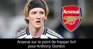 Arsenal sur le point de frapper fort pour Anthony Gordon