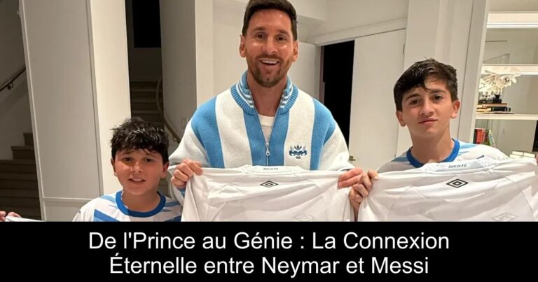 De l'Prince au Génie : La Connexion Éternelle entre Neymar et Messi